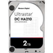 Жесткий диск WD SATA-III 2Tb 1W10002 HUS722T2TALA604 Ultrastar DC HA210 (7200rpm) 128Mb 3.5"