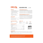 Аккумуляторная батарея DELTA BATTERY DTM 12150 L