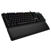 Клавиатура игровая Logitech G513 CARBON LIGHTSYNC RGB Mechanical Gaming Keyboard with GX Red switches-CARBON-RUS-USB-N/A-INTNL-LINEAR (M/N: Y-U0034)