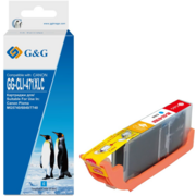 Картридж струйный G&G GG-CLI-471XLC голубой (10.8мл) для Canon TS5040/MG5740/MG6840/MG7740