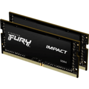 Модуль памяти Kingston KF432S20IBK2/16 FURY Impact 16GB Kit (2x8GB), DDR4-3200, CL20 SODIMM, 1Gx8