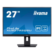 Монитор LCD 27’’ IPS panel, 2560 x 1440, 350 cd/m, 5ms, HDMI, DisplayPort, Speakers, USB-HUB 2x 3.0