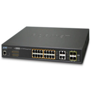 коммутатор коммутатор/ PLANET IPv6/IPv4, 16-Port Managed 802.3at POE+ Gigabit Ethernet Switch + 4-Port Gigabit Combo TP/SFP (220W)