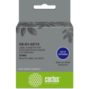 Картридж ленточный Cactus CS-D1-53713 53713 для Dymo Rhino Pro 6000, LM 500TS