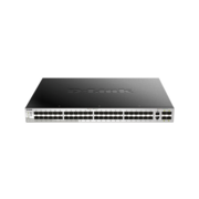 Коммутатор Коммутатор/ DGS-3130-54S Managed L3 Stackable Switch 48x1000Base-X SFP, 2x10GBase-T, 4x10GBase-X SFP+, CLI, 1000Base-T Management, RJ45 Console, USB, RPS, Dying Gasp