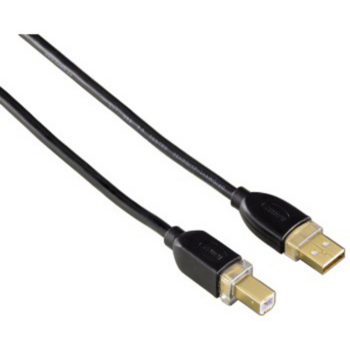 Кабель Hama 00046772 USB A(m) USB B(m) 3м черный блистер