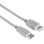 Кабель-удлинитель Hama H-53725 00053725 USB A(m) USB A(f) 1.5м