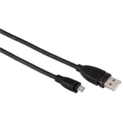 Кабель Hama 00054588 USB (m)-micro USB (m) 1.8м черный