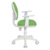 Кресло детское Бюрократ CH-W356AXSN/15-118 салатовый 15-118 колеса белый/салатовый (пластик белый)