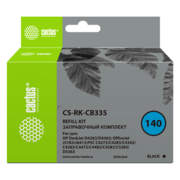 Заправочный набор Cactus CS-RK-CB335 черный 2x30мл для HP DJ D4263/D4363/OJ J5783/J6413