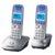 Телефон Panasonic KX-TG2512RUS (серебристый) {Доп трубка в комплекте,АОН, Caller ID,спикерфон на трубке,полифония}