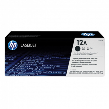 HP Q2612A Картридж ,Black{LaserJet 1010/1018/1020/1012/1015/3015/3020/3030, Black, (2000стр.)}