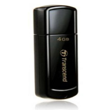 Transcend USB Drive 4Gb JetFlash 350 TS4GJF350 черный {USB 2.0}