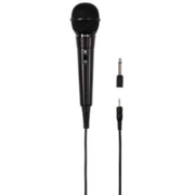 Микрофон проводной Hama H-46020 2.5м черный