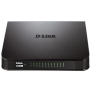 D-Link DES-1024A/E1B Неуправляемый коммутатор с 24 портами 10/100Base-TX и функцией энергосбережения