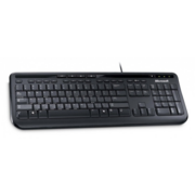 Microsoft Клавиатура "Wired Keyboard 600" ANB-00018, 104+5кн., водостойкая, черный (USB)