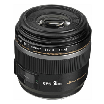 Объектив Canon EF-S USM (0284B007) 60мм f/2.8 Macro