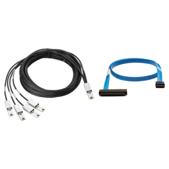 Сетевые системы хранения данных HPE 407337-B21, External Mini SAS 1m Cable