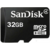 Карта памяти Micro SecureDigital 32Gb SanDisk SDSDQM-032G-B35A {MicroSDHC Class 4, SD adapter}
