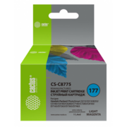 Картридж струйный Cactus CS-C8775 №177 светло-пурпурный (11.4мл) для HP PS 3213/3313/8253/C5183/C6183/C6283/C7183/C7283/C8183/D7163/D7263/D7363/D7463