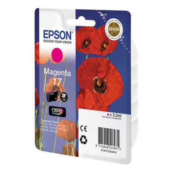 Расходные материалы EPSON C13T17034A10 17 MA Epson Expression Home XP-33 / 103 / 203 / 207 / 303 / 306 / 403 / 406 (cons ink)