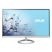 ASUS LCD 27" MX279H SILVER-BLACK {AH-IPS LED 1920x1080 5мс 16:9 250cd D-Sub HDMI} [90LMGD051R010O1C-]