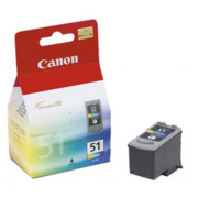 Расходные материалы Canon CL-51 0618B025/001 Картридж Canon Pixma MP150/170/450/iP2200 IJ EMB, Цветной, 412стр.