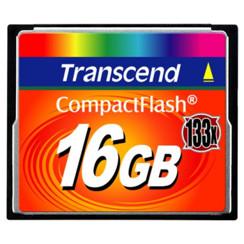 Карта памяти Compact Flash 16Gb Transcend (TS16GCF133) 133-x