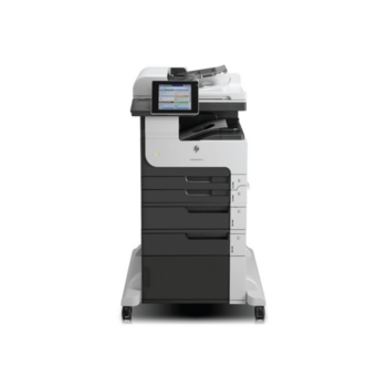 Лазерное многофункциональное устройство HP LaserJet Enterprise 700 MFP M725f (p/c/s/f, A3, 1200dpi, 40ppm, 1024Mb, 320Gb HDD, 5 trays 100+250+250+500+500, Cabinet, ADF100, Duplex, USB/LAN/FIH, Color LCD20i, 1y warr, repl. Q7830A)