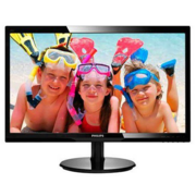 Монитор Philips 24" 246V5LSB (00/01) черный TN+film LED 16:9 DVI матовая 250cd 1920x1080 D-Sub FHD 4.65кг