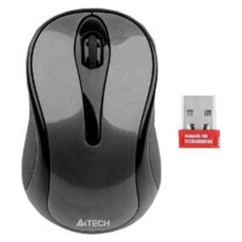 Мышь A4Tech G3-200N черный оптическая (1200dpi) беспроводная USB (3but)