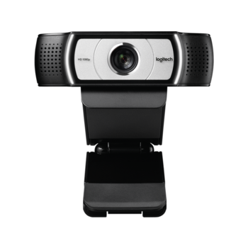 Веб-камера Logitech C930e [960-000972] черная, 3Mp, FHD 1080p@30fps, автофокус, 4х zoom (1080p), угол обзора 90°, складная подставка, USB2.0, кабель 1.5м