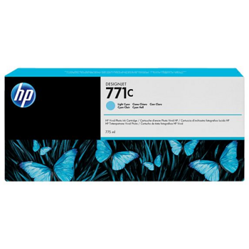 Картридж струйный HP 771C B6Y12A светло-голубой (775мл) для HP DJ Z6200