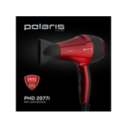 Фен Polaris PHD 2077i 2000Вт красный/черный