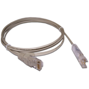 Патч-корд Lanmaster UTP LAN-45-P1-2m вилка RJ-45-110 2м серый ПВХ (уп.:1шт)