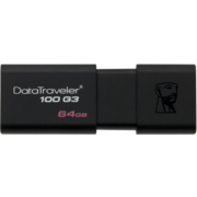 Носитель информации Kingston USB Drive 64Gb DT100G3/64Gb {USB3.0}