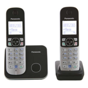 DECT-телефон Panasonic DECT-телефон Panasonic/ Дисплей - есть, АОН, громкая связь, полифония, цвет - чёрный