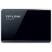 TP-Link TL-PoE150S. Инжектор PoE, поддержка IEEE 802.3af, передача данных и питания по одному кабелю до 100м, пластиковый корпус, карманный размер, Plug and Play