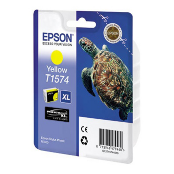 Картридж струйный Epson T1574 C13T15744010 желтый (2300стр.) (25.9мл) для Epson St Ph R3000