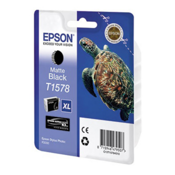 Картридж струйный Epson T1578 C13T15784010 черный матовый (1000стр.) (25.9мл) для Epson St Ph R3000