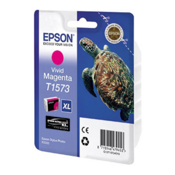 Картридж струйный Epson T1573 C13T15734010 пурпурный (2300стр.) (25.9мл) для Epson St Ph R3000