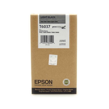 Картридж струйный Epson T6037 C13T603700 серый (220мл) для Epson St Pro 7880/9880