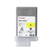 Картридж струйный Canon PFI-102Y 0898B001 желтый (130мл) для Canon iPF510/605/610/650/655/750/760/765