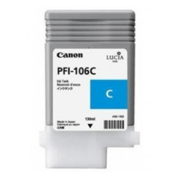 Картридж струйный Canon PFI-106 C 6622B001 голубой для Canon для iPF6300S/6400/6450