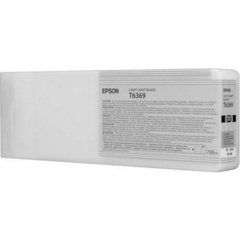 Картридж струйный Epson T6369 C13T636900 светло-серый (700мл) для Epson Stylus Pro 7900/9900