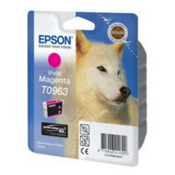 Картридж струйный Epson T0963 C13T09634010 пурпурный (865стр.) (11.4мл) для Epson St Ph R2880