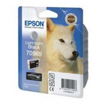 Картридж струйный Epson T0969 C13T09694010 светло-черный (6065стр.) (11.4мл) для Epson St Ph R2880