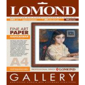 Бумага Lomond ART Velour 0911141 A4/265г/м2/10л./белый матовое бархат для струйной печати