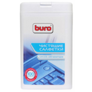 BURO BU-tft [817436] Малая туба с чистящими салфетками, для LCD, TFT-мониторов, 100шт. [817436]