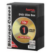 Коробка Hama на 1CD/DVD H-51181 черный (упак.:10шт)